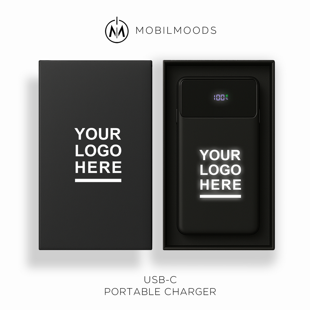 P-10, Company Gift Personalized Charger, Customized Gift Powerbank, Personalized iPhone Charger, Promotional Powerbank, Custom Corporate Promotion (Copy)