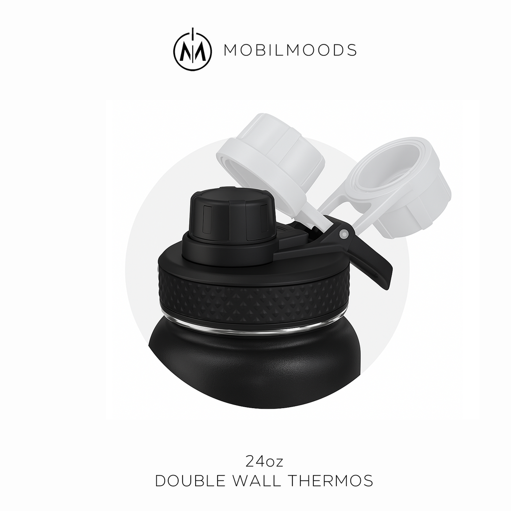 24 盎司促销公司礼品批量订购保温瓶,双层保温水瓶,不锈钢饮具,个性化礼品保温瓶