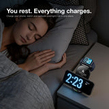 Custom Company Logo 3-in-1 Charging Dock, Personalized Light Up Logo Wireless Station for Phone Watch and Earbuds, Bulk Corporate Tech Gift