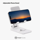 Personalized Adjustable Phone Stand Custom Logo Phone Holder Foldable Aluminum Cell Phone Stand Corporate Gift Employee Appreciation Gift