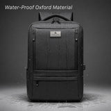Customized Oxford Fabric Laptop Backpack, Personalized Logo Work Bag, Tech Onboarding Backpack, Conference Travel Bag, Realtor Team Gift
