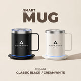 Personalized Smart Heated Mug, Custom Logo Office Coffee Cup, Employee Welcome Gift, Client Appreciation Gift, Executive Desk Mug