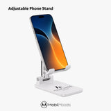 Personalized Adjustable Phone Stand Custom Logo Phone Holder Foldable Aluminum Cell Phone Stand Corporate Gift Employee Appreciation Gift