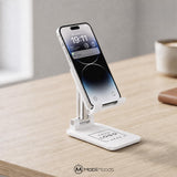 Personalized Adjustable Phone Stand Custom Logo Phone Holder Foldable Aluminum Cell Phone Stand Corporate Gift Employee Appreciation Gift