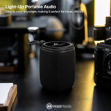 Personalized Light-Up SoundBox Speaker, Custom Logo Bluetooth 5.4 Audio, TWS Portable Speaker, Realtor Closing Gift, Tech Onboarding Kit