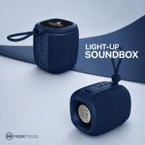 Personalized Light-Up SoundBox Speaker, Custom Logo Bluetooth 5.4 Audio, TWS Portable Speaker, Realtor Closing Gift, Tech Onboarding Kit