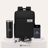 Custom Logo Backpack Gift Set, Personalized Employee Recognition Gift, Staff Welcome Package for Automotive Dealerships