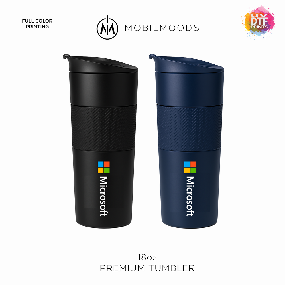 T-2, 18oz Personalized Premium Tumbler, Custom Engraved Thermos, Company Logo Bulk Order Tumbler, Corporate Client Gift Thermos, Personalized Mug