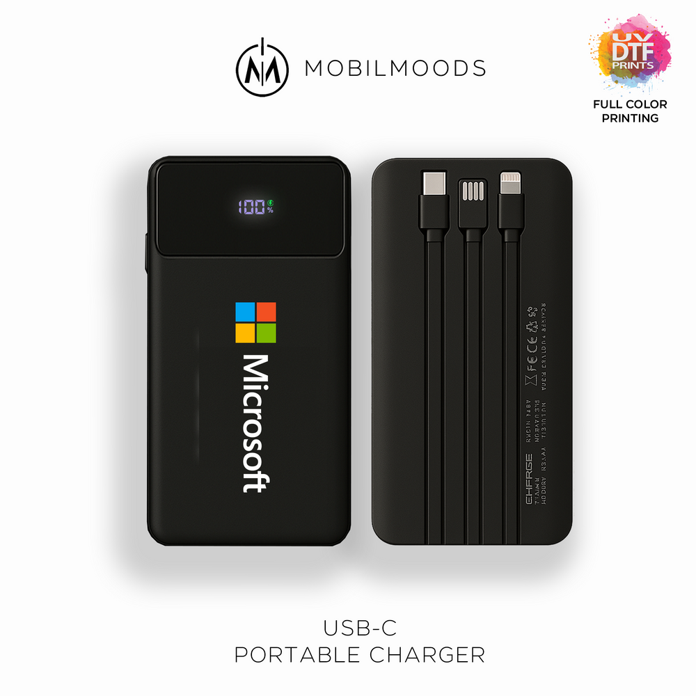 P-10, Company Gift Personalized Charger, Customized Gift Powerbank, Personalized iPhone Charger, Promotional Powerbank, Custom Corporate Promotion