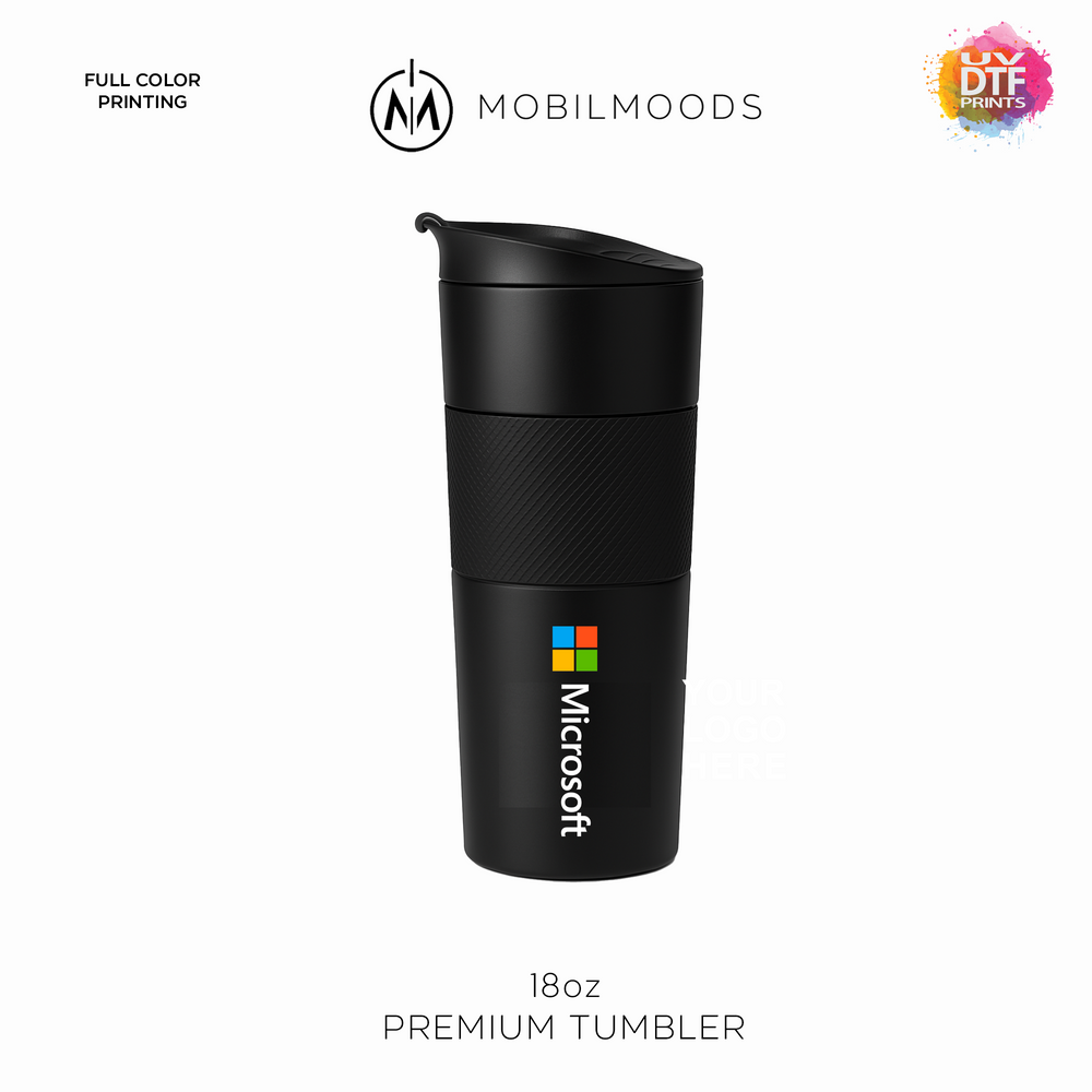 T-2, 18oz Personalized Premium Tumbler, Custom Engraved Thermos, Company Logo Bulk Order Tumbler, Corporate Client Gift Thermos, Personalized Mug