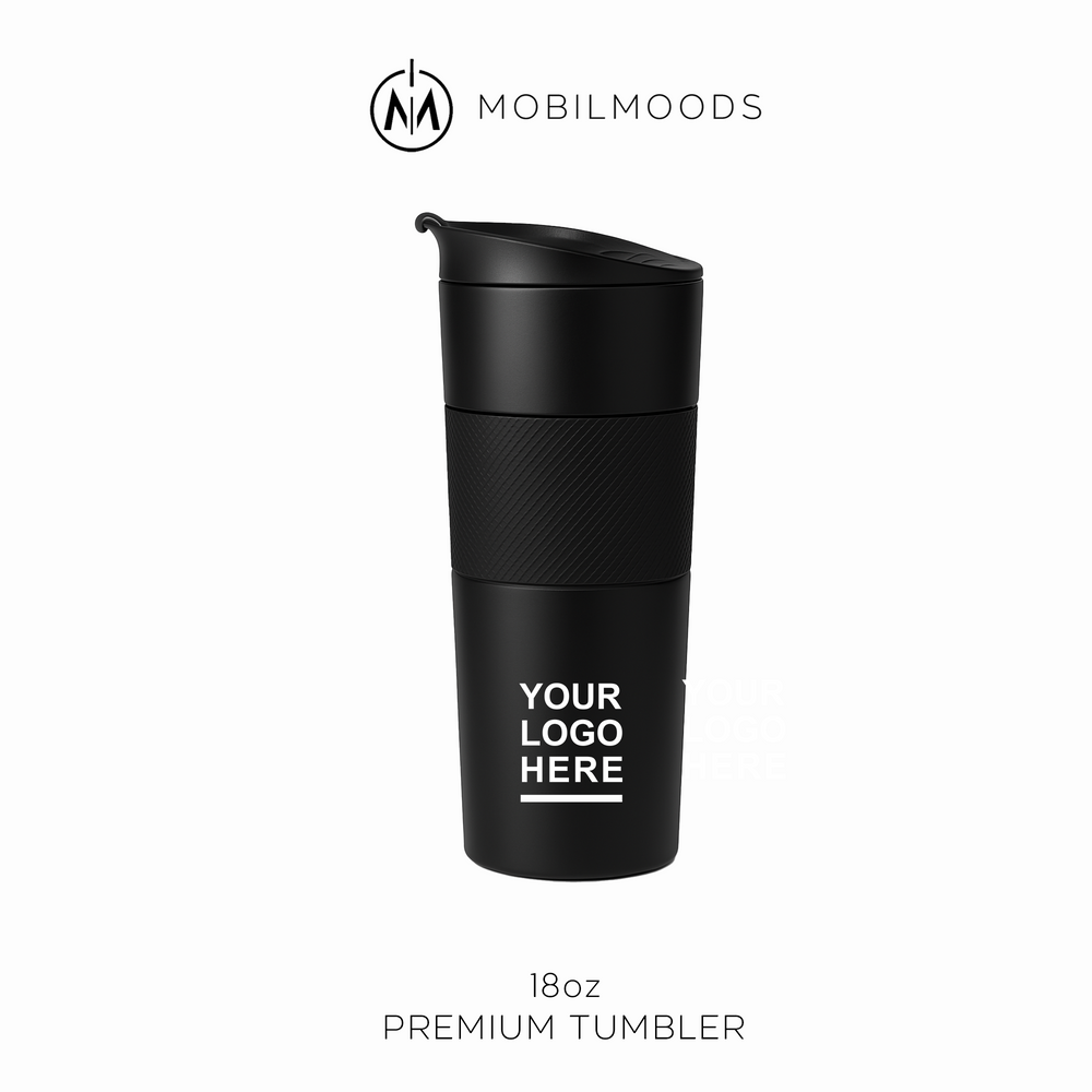 T-2, 18oz Personalized Premium Tumbler, Custom Engraved Thermos, Company Logo Bulk Order Tumbler, Corporate Client Gift Thermos, Personalized Mug
