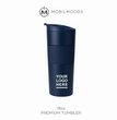 T-2, 18oz Personalized Premium Tumbler, Custom Engraved Thermos, Company Logo Bulk Order Tumbler, Corporate Client Gift Thermos, Personalized Mug