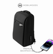BX-02, Personalized Company Logo Backpack Gift Set, Custom Backpack Gift Box, Personalized Portable Charger, Company Employee Holiday Gift