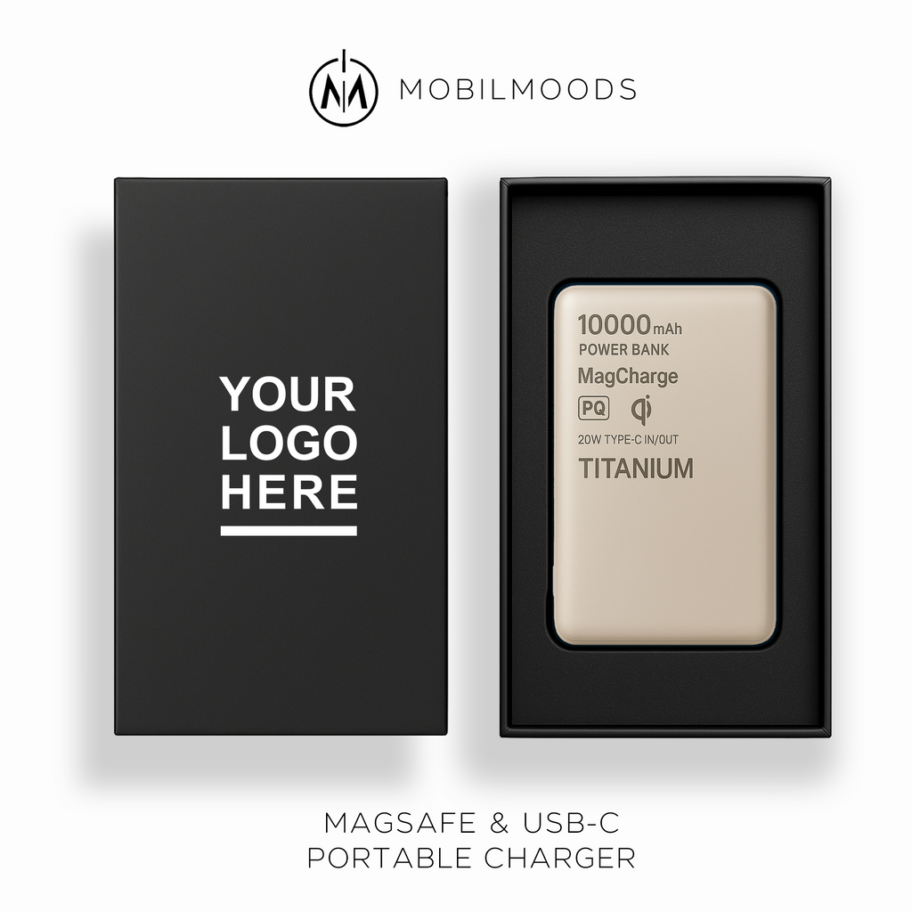 Company Gift Personalized Charger, Customized Gift Powerbank, Personalized iPhone Charger, Promotional Powerbank, Custom Corporate Promotion