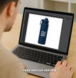 T-4, 24oz Promotional Company Gift Bulk Order Thermos, Double Wall Insulated Water Bottle, Stainless Steel Drinkware, Personalized Gift Thermos