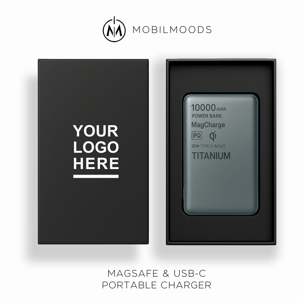 Company Gift Personalized Charger, Customized Gift Powerbank, Personalized iPhone Charger, Promotional Powerbank, Custom Corporate Promotion