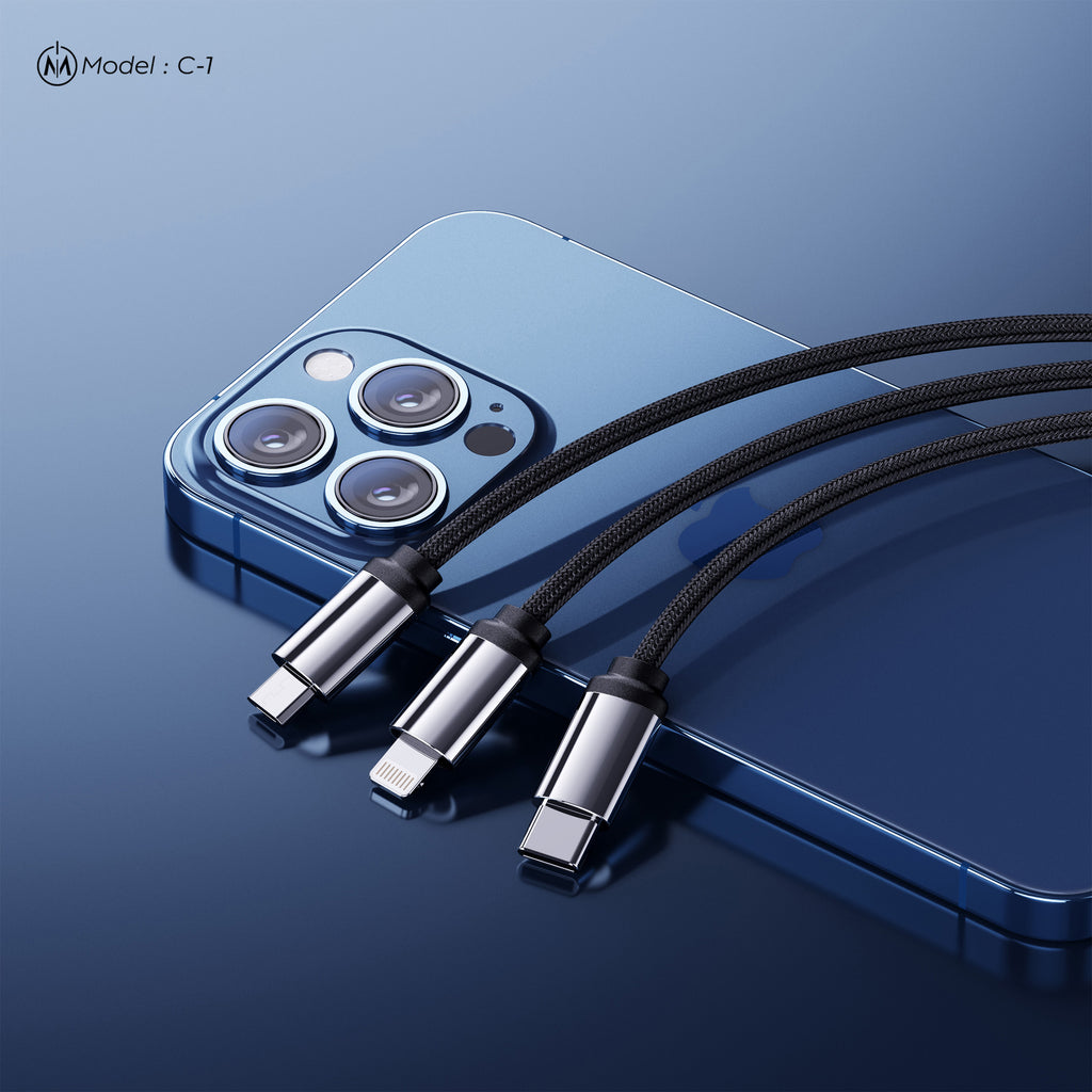 C-1, Affordable Company Giveaway Gift, Corporate Logo Phone Charger, Personalized Charging Cord, Bulk Order Event Gift, Best Conference Gift