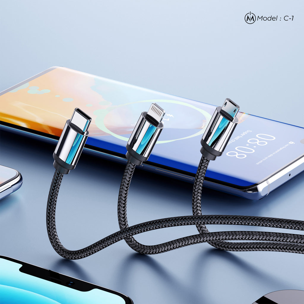 C-1, Affordable Company Giveaway Gift, Corporate Logo Phone Charger, Personalized Charging Cord, Bulk Order Event Gift, Best Conference Gift