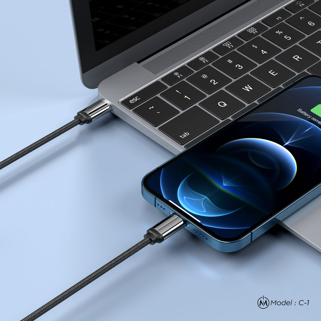 C-1, Affordable Company Giveaway Gift, Corporate Logo Phone Charger, Personalized Charging Cord, Bulk Order Event Gift, Best Conference Gift