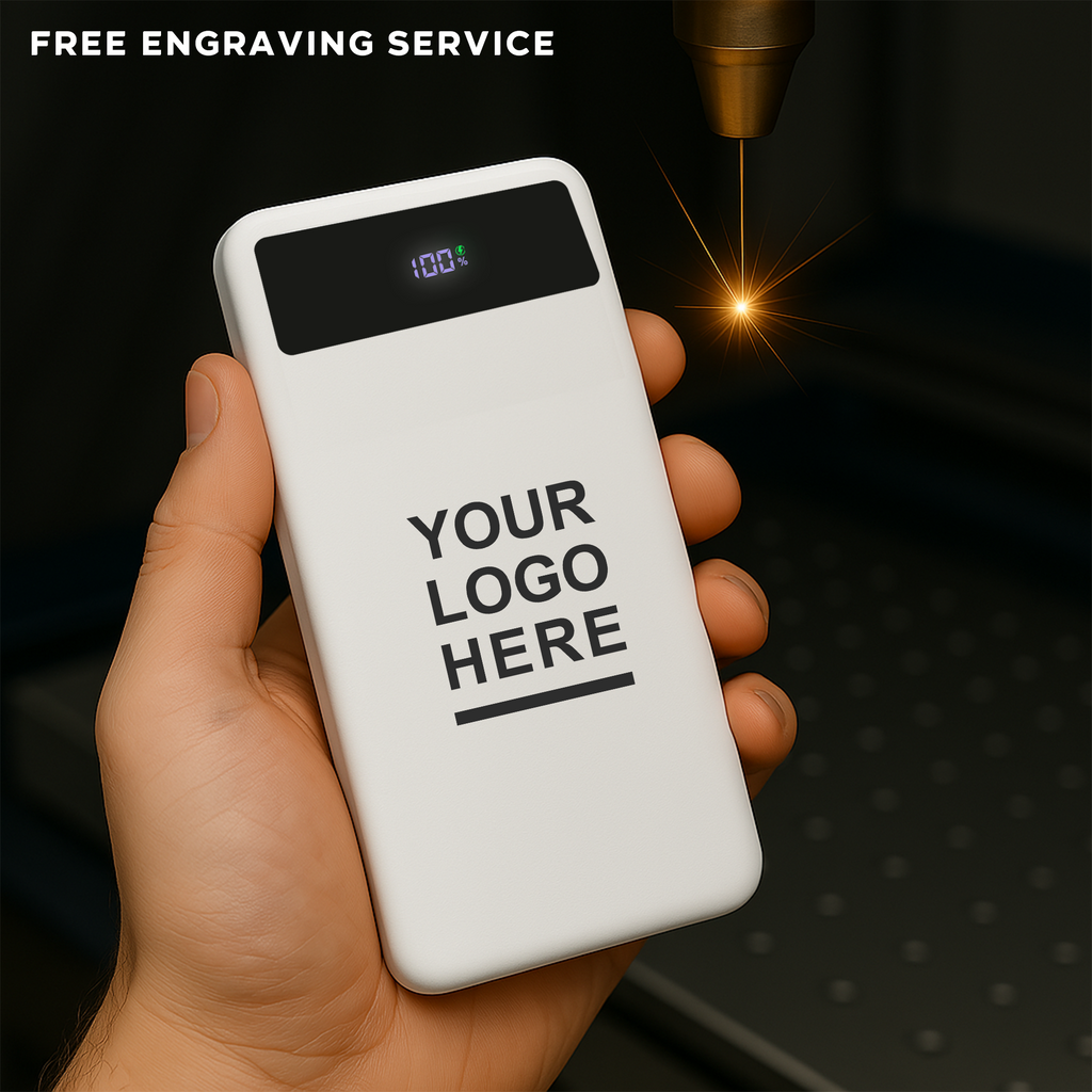 Company Gift Personalized Charger, Customized Gift Powerbank, Personalized iPhone Charger, Promotional Powerbank, Custom Corporate Promotion