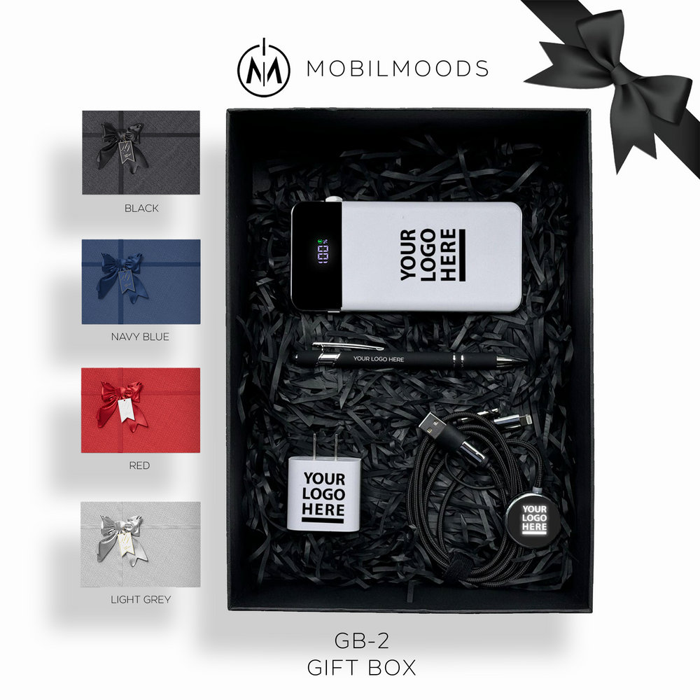 GB-02, Affordable Company Logo Team Gift Box, Bulk Order Personalized Gift Box, Company Logo Team Holiday Gift Box, Company Logo Meeting Gift Box