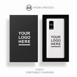 Personalized Portable Charger, New Year Gift Portable Charger, Holiday Gift Portable Charger, Employee Thanks Gift, Premium Client Gift, Corporate Gift Portable Charger