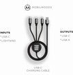 Personalized Affordable Company Giveaway Gift, Corporate Logo Phone Charger, USB-C Input / Output Charging Cord, Bulk Order Event Gift,