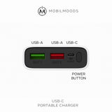 Personalized Portable Charger, New Year Gift Portable Charger, Holiday Gift Portable Charger, Employee Thanks Gift, Premium Client Gift, Corporate Gift Portable Charger