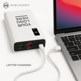 Personalized Portable Charger, New Year Gift Portable Charger, Holiday Gift Portable Charger, Employee Thanks Gift, Premium Client Gift, Corporate Gift Portable Charger