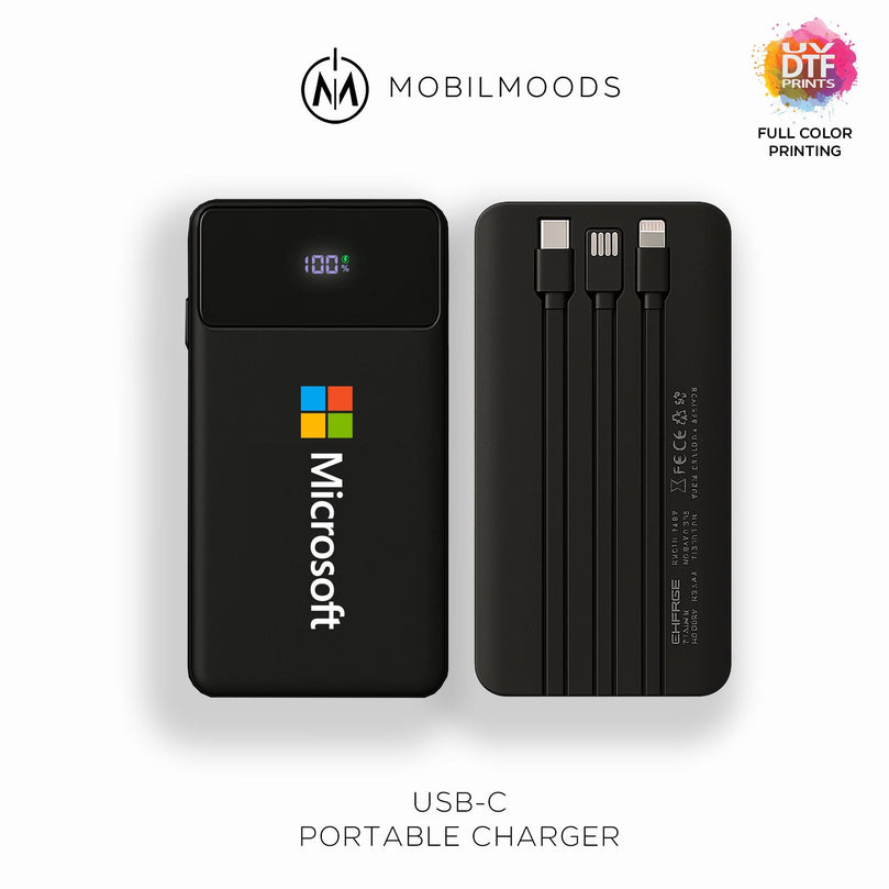 Company Gift Personalized Charger, Customized Gift Powerbank, Personalized iPhone Charger, Promotional Powerbank, Custom Corporate Promotion