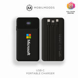 Company Gift Personalized Charger, Customized Gift Powerbank, Personalized iPhone Charger, Promotional Powerbank, Custom Corporate Promotion
