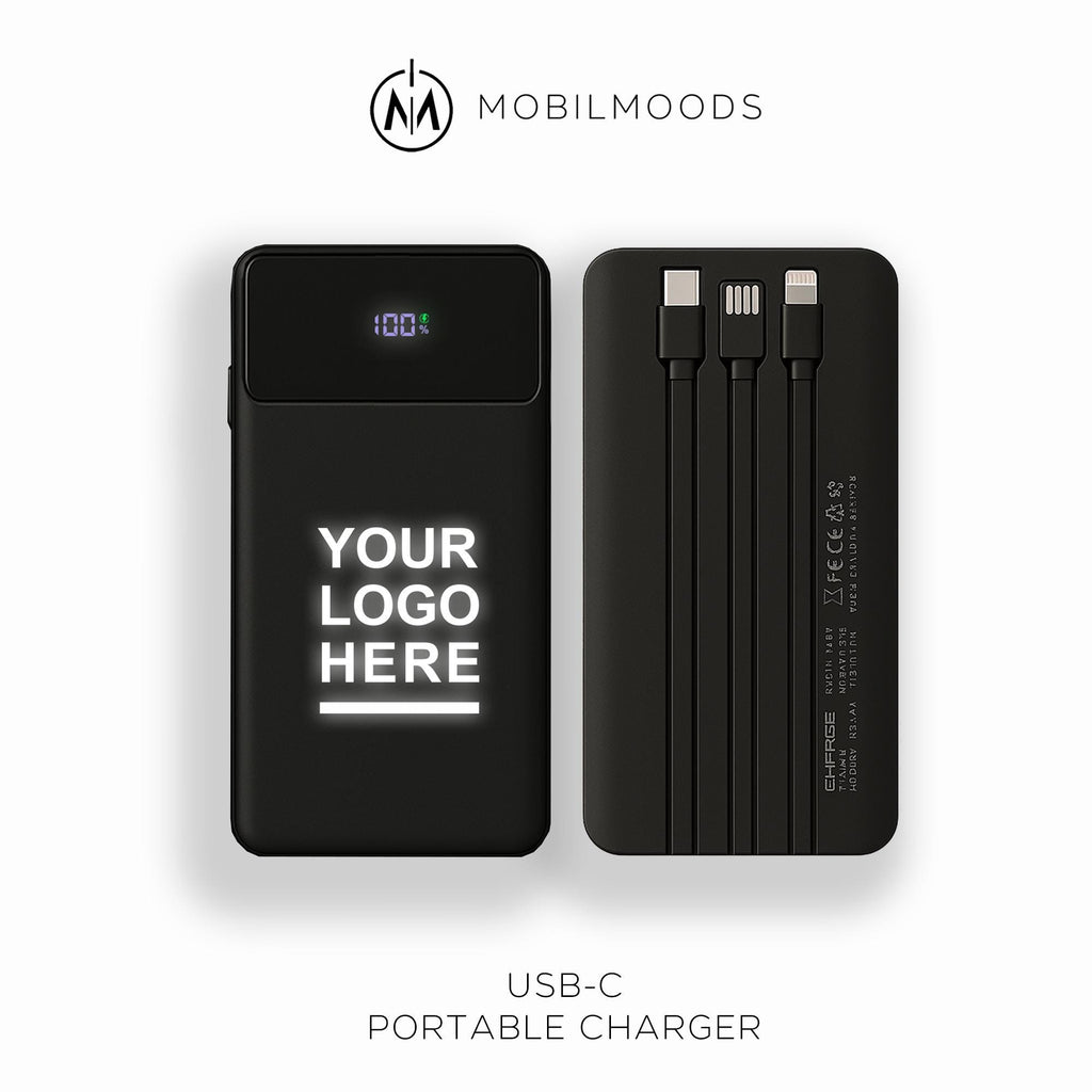 Company Gift Personalized Charger, Customized Gift Powerbank, Personalized iPhone Charger, Promotional Powerbank, Custom Corporate Promotion