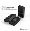 Custom Light-Up Corporate Gift Box, Bulk Employee and Client Gifts, Branded Tech Set with MagSafe Power Bank, Charging Cable and Stylus Pen