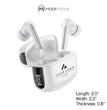 Personalization Logo ANC Wireless Earbuds, Personalized Earphones with LCD Charging Case, Bulk Employee Client Gift, Corporate Tech Swag