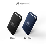 Custom Logo MagSafe Compatible Phone Wallet, Vegan Leather Magnetic Card Holder for 3 Cards, Bulk Employee Gift, Branded Company Swag