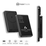 Custom Logo Corporate Gift Box, Bulk Employee and Client Gifts, Branded Tech Set with MagSafe Power Bank, Charging Cable and Stylus Pen
