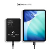 Custom Logo Corporate Gift Box, Bulk Employee and Client Gifts, Branded Tech Set with MagSafe Power Bank, Charging Cable and Stylus Pen
