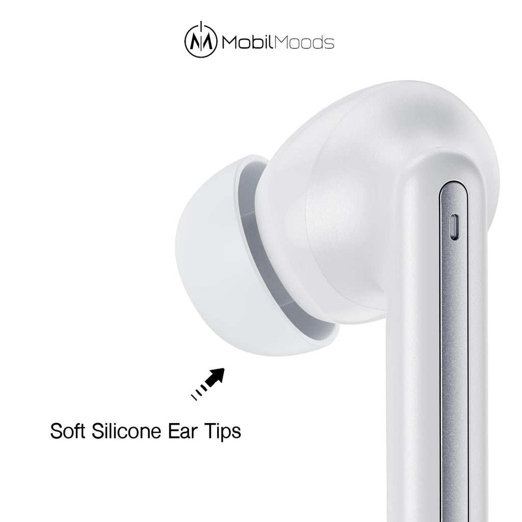 Personalization Logo ANC Wireless Earbuds, Personalized Earphones with LCD Charging Case, Bulk Employee Client Gift, Corporate Tech Swag
