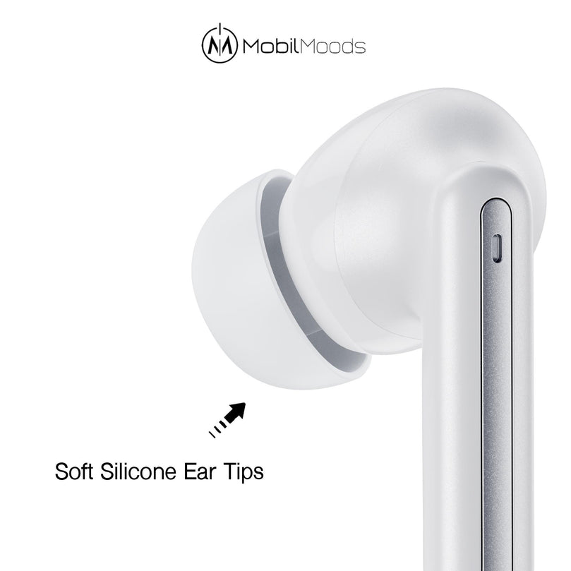 Personalization Logo ANC Wireless Earbuds, Personalized Earphones with LCD Charging Case, Bulk Employee Client Gift, Corporate Tech Swag