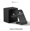 Custom Light Up Logo Wireless Charger Stand, Branded Desk Phone Dock, Bulk Employee Welcome Gift, Client Appreciation, Event Swag