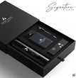 Custom Logo Corporate Gift Box, Signature Series with Smart Thermos, 10000mAh Power Bank, Charging Cable and Stylus Pen, Bulk Employee Gift