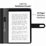 Personalized A4 Light-Up Charging Notebook, Custom Logo Tech Onboarding Kit, Realtor Closing Gift, Conference Speaker Gift