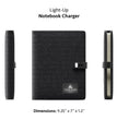 Personalized A5 Light-Up Charging Notebook, Custom Logo Tech Onboarding Kit, Realtor Closing Gift, Conference Speaker Journal