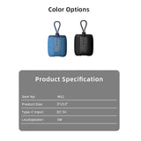 Personalized Light-Up SoundBox Speaker, Custom Logo Bluetooth 5.4 Audio, TWS Portable Speaker, Realtor Closing Gift, Tech Onboarding Kit