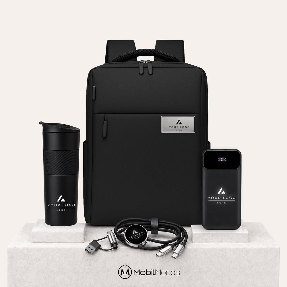 Personalized Backpack Gift Set, Branded New Hire Welcome Kit, Custom Logo Employee Appreciation Gift for Law Firms