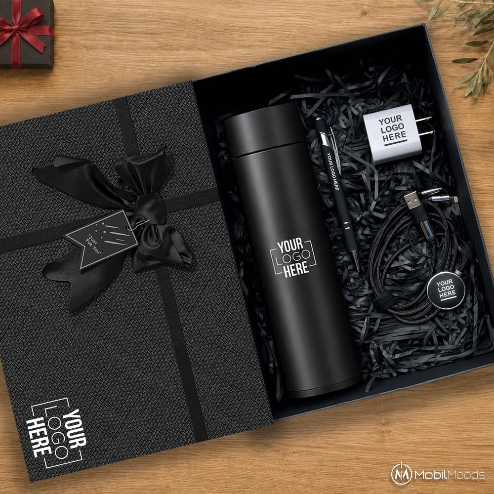 GB-4, Insurance Company Holiday Gift Box, Christmas Gift Set for Agents, Brokers, Office Staff and Policyholder Appreciation