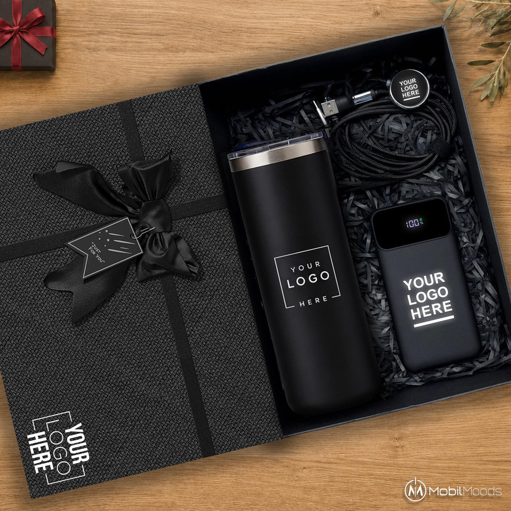 Nonprofit Company Holiday Gift Box, Christmas Gift Set for Volunteers, Donors, Board Members and Community Partners