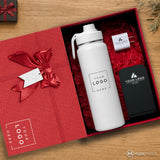 Franchise Company New Year Gift Box, Corporate Holiday Gift Set for Franchisees, Managers, Employees and Brand Partners