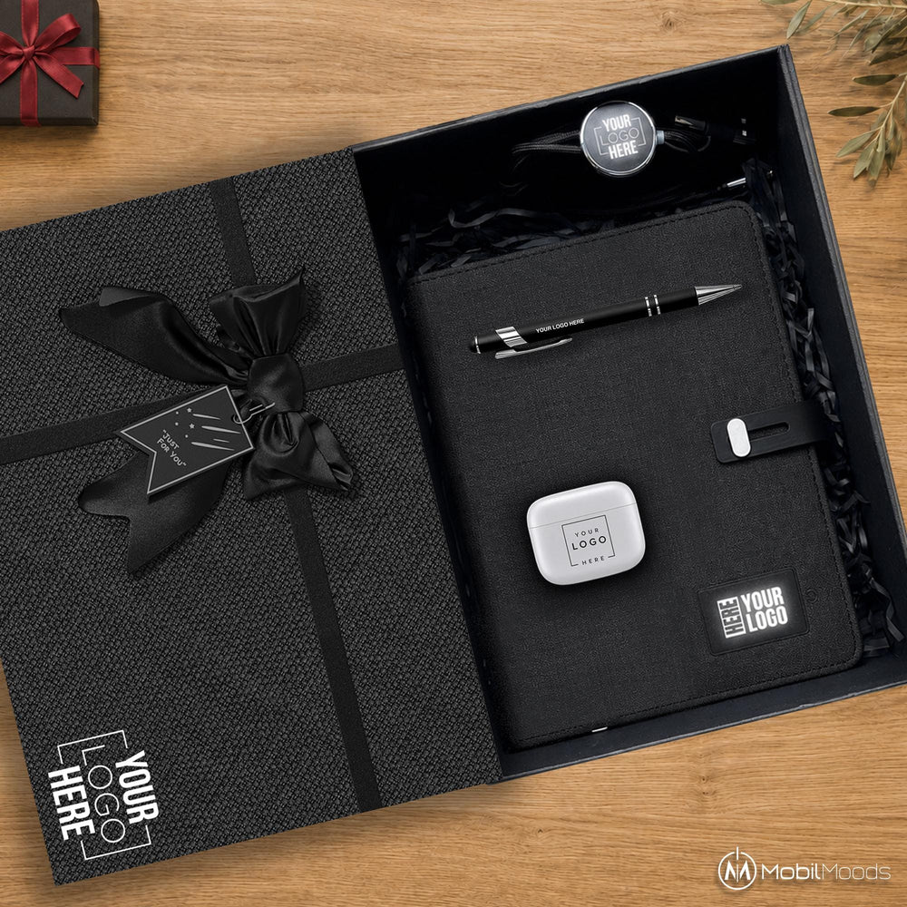 Accounting Firm Employee Gift with Branded Tech Portfolio for CPAs, Bookkeepers and Finance Professionals Gift Box