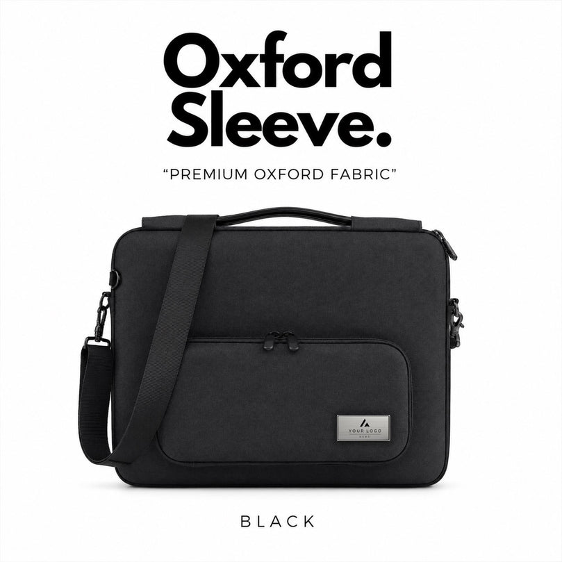 Executive Laptop Sleeve Gift Set, 16 Inch Laptop Bag, 10000mAh Titanium MagSafe Power Bank, Light Up Charging Cord, Corporate Employee Gift